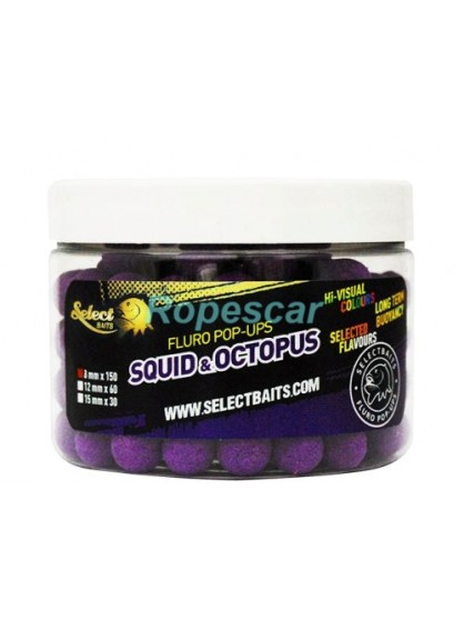 Pop-up micro Squid & Octopus 8mm - Select Baits